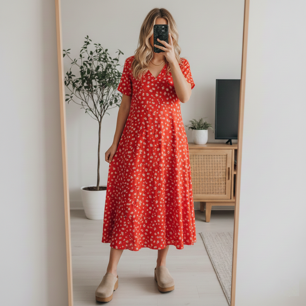 TryOn AI App - After virtual try-on outfit fitting